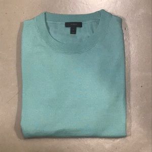 J. Crew wool sweater with 3/4 length sleeves